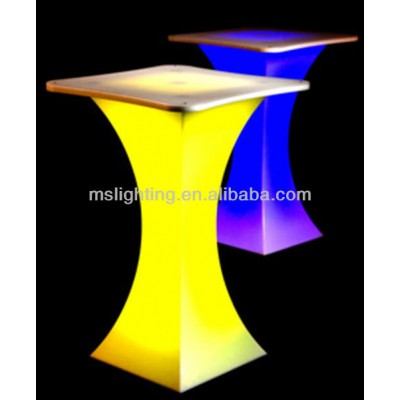 LI-Battery Remote WIFI Control LED Cocktail Table