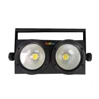 LED200w Warm White Cool White led stage blinder 2 eyes blinder 2pcsx100W COB LED Studio Audience Light